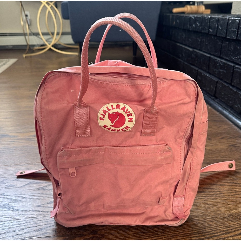 Fjallraven Kanken Backpack OS Pink Women Classic Outdoor School Gorpcore Bag